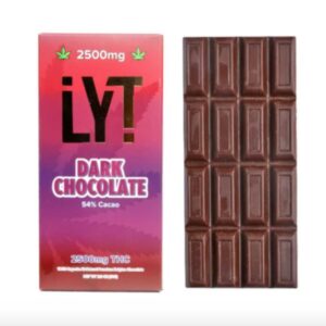 LYT Dark Chocolate Bar 2500mg